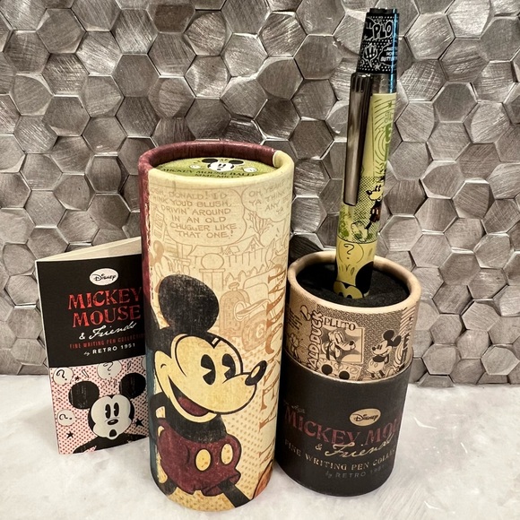 🆕 NWOT Extremely Rare Retro 51 Vintage Style Disney Mickey Mouse Pen - Picture 7 of 11